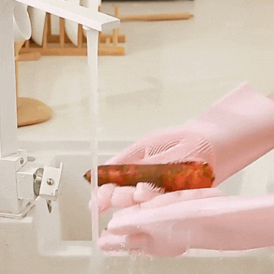 Durable Silicone Dishwashing Gloves