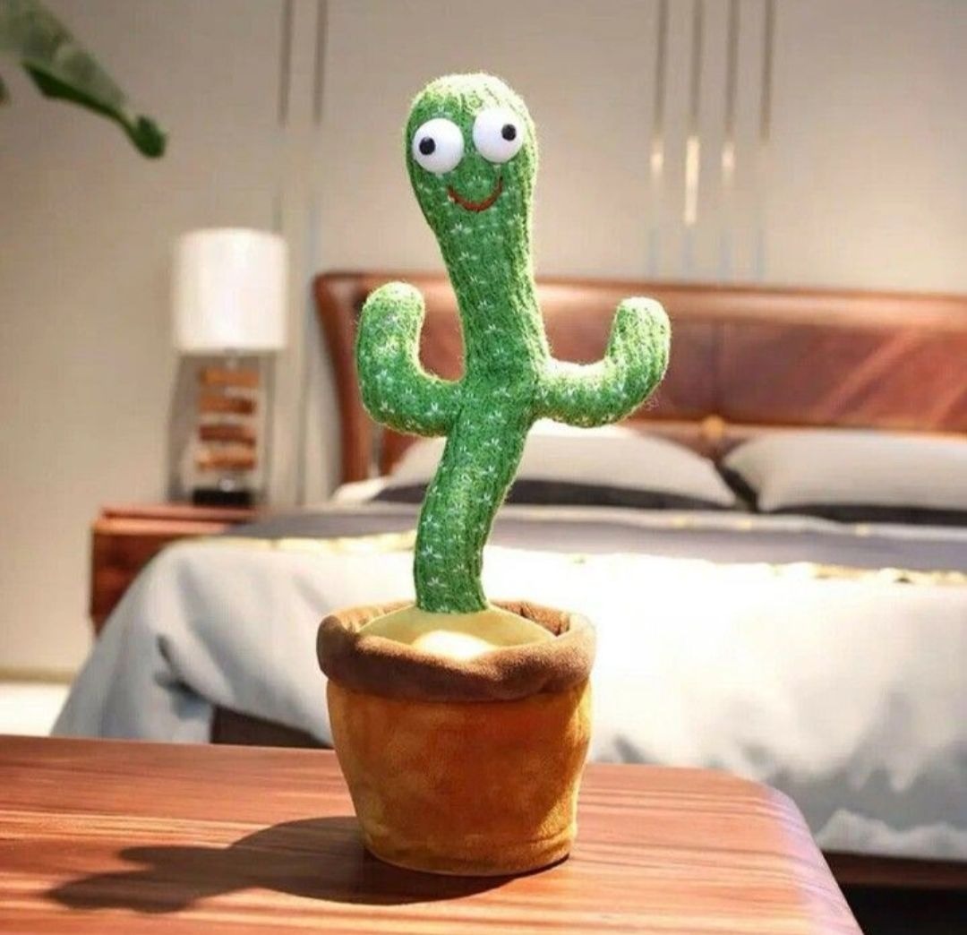 Rechargeable Cute Dancing Cactus Toy