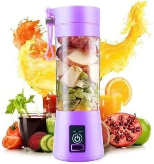 Rechargeable Mini Juicer Cup – 6 Blade Portable Blender