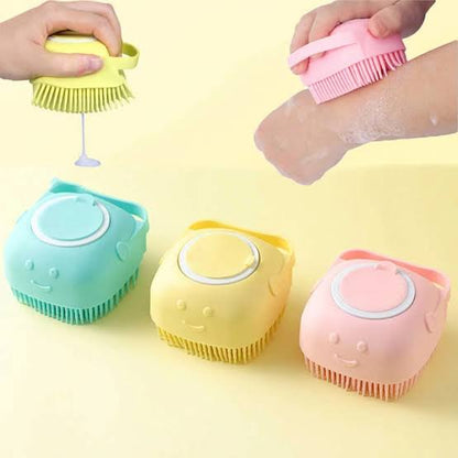 Mini Bath Brush With Box