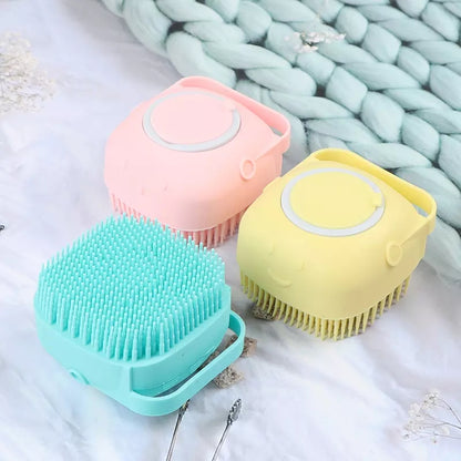 Mini Bath Brush With Box