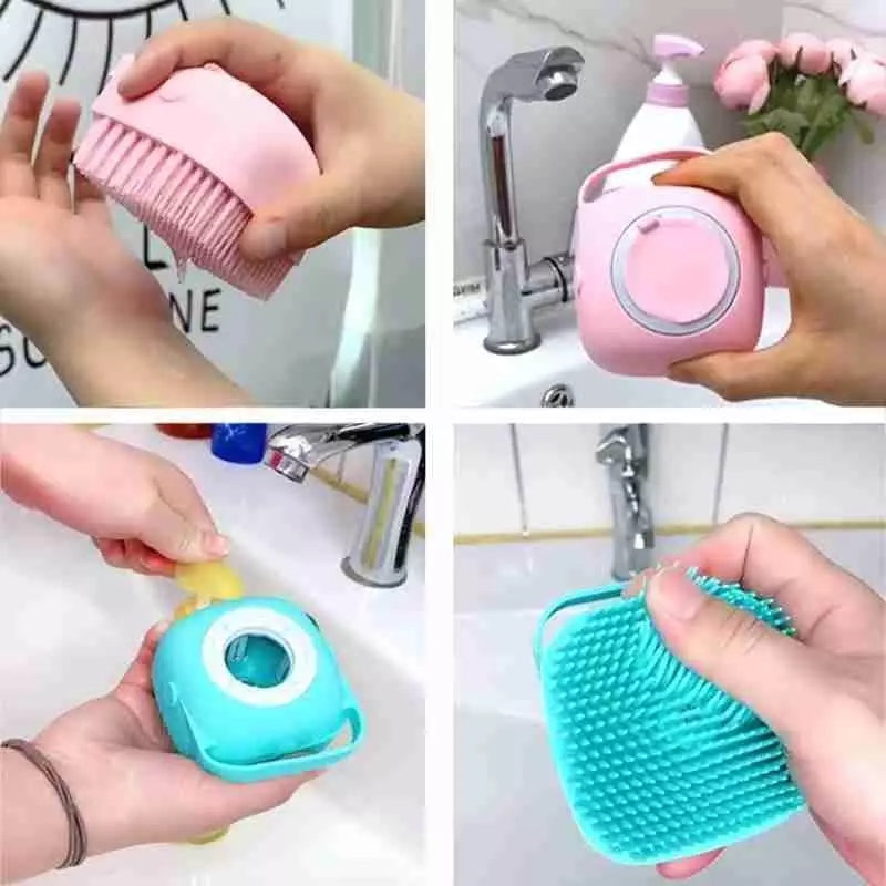 Mini Bath Brush With Box