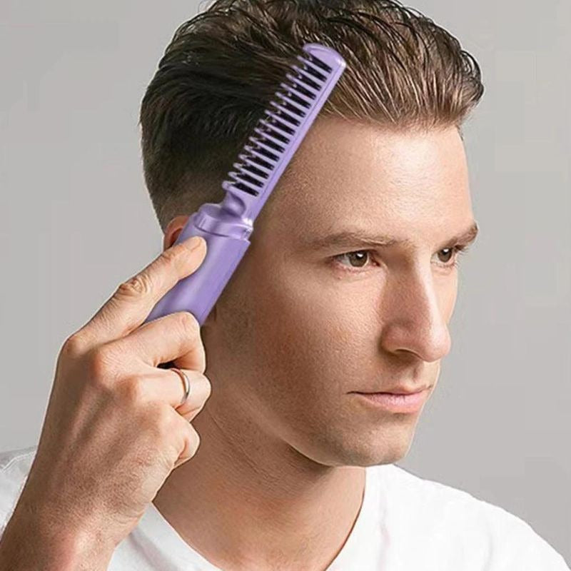 Cordless Mini Hair Straightener Comb