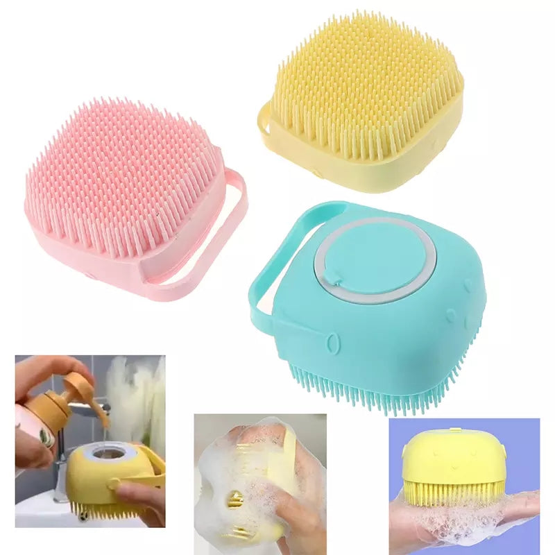 Mini Bath Brush With Box