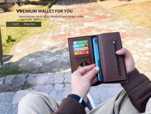 Men’s Leather Wallet – Durable & Stylish