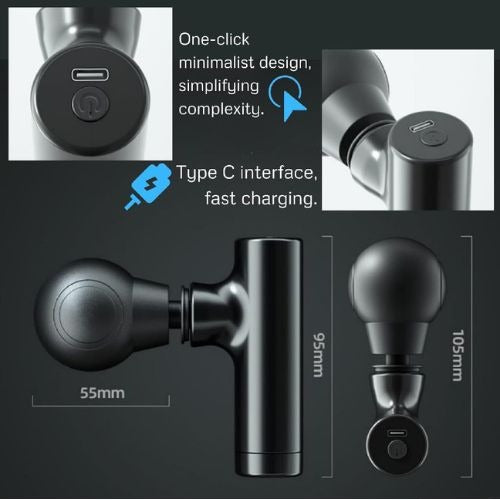 Mini USB Rechargeable Deep Tissue Massager