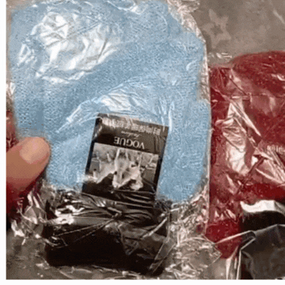 Girls Plush Fingerless Gloves – Pink