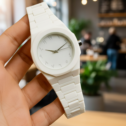 White Aura Watch – Stylish