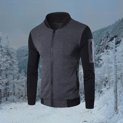 Black Sleeve Style Full Jacket